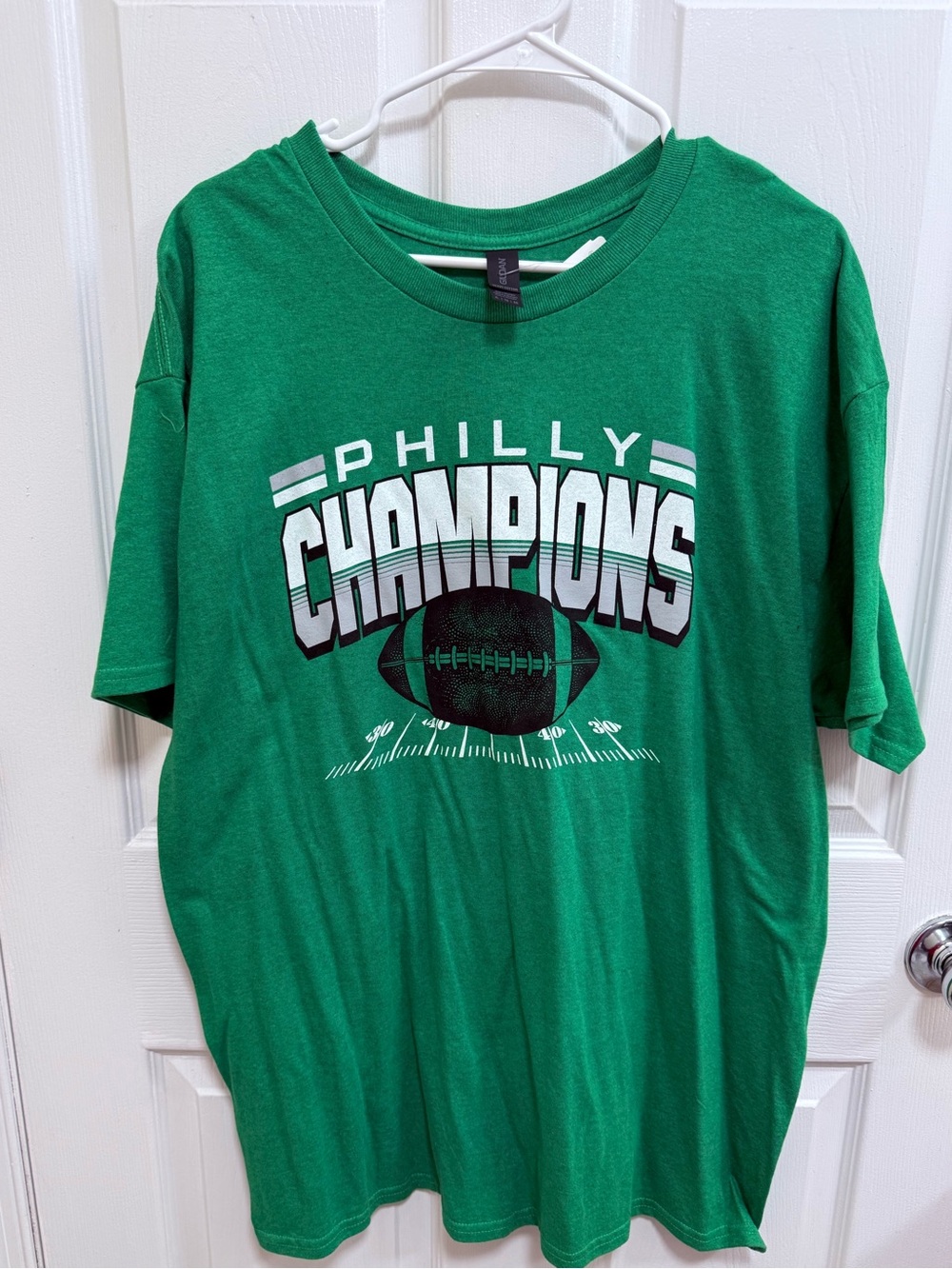 NWT Philadelphia Eagles “Philly Champions” Green T-Shirt, Size XL
